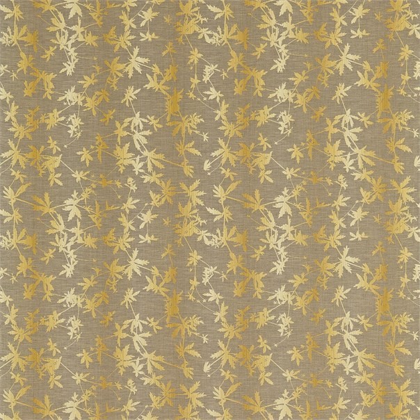 Potentilla Honeycomb/Turmeric Fabric by Harlequin