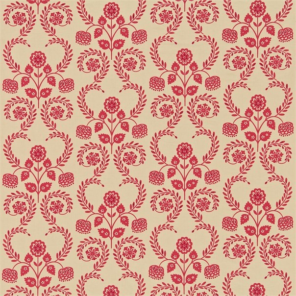 Lucerne Wine Oatmeal Fabric by Harlequin