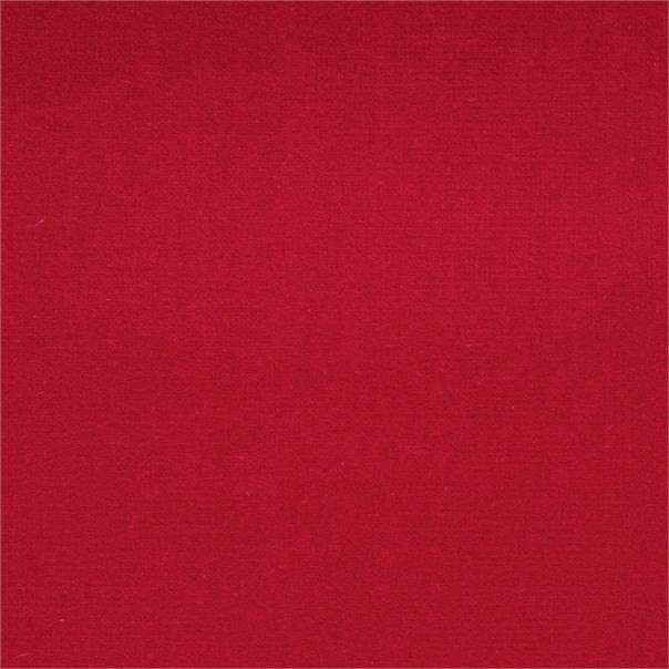 Folia Velvets Scarlet Fabric by Harlequin