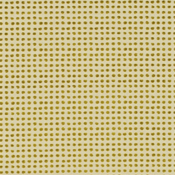Polka Mustard Neutral Fabric by Harlequin