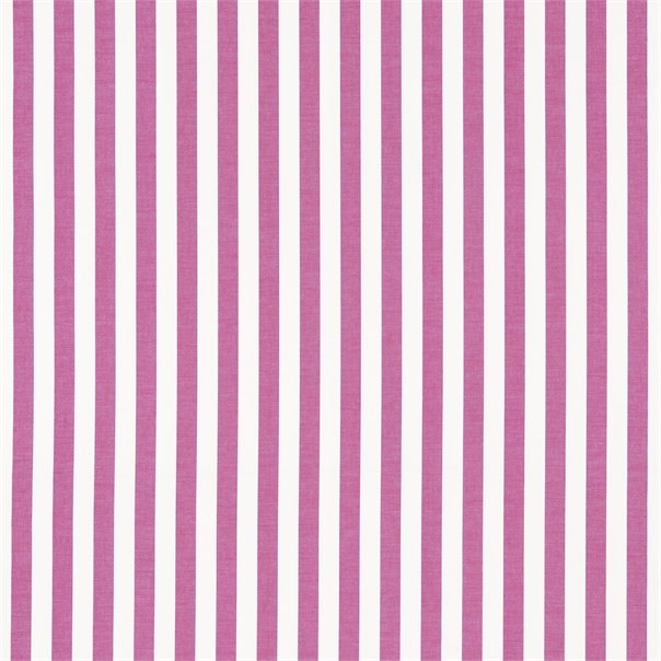 Mimi Stripe Raspberry Fabric by Harlequin