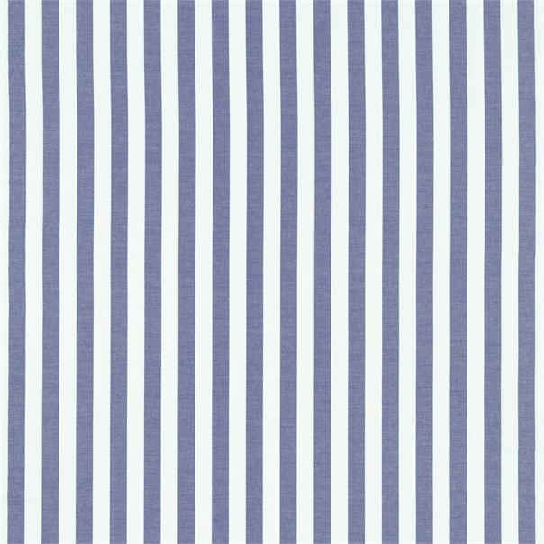 Mimi Stripe Navy Fabric by Harlequin