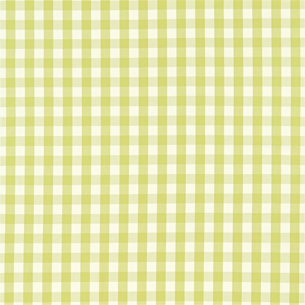 Mimi Check Lime Fabric by Harlequin
