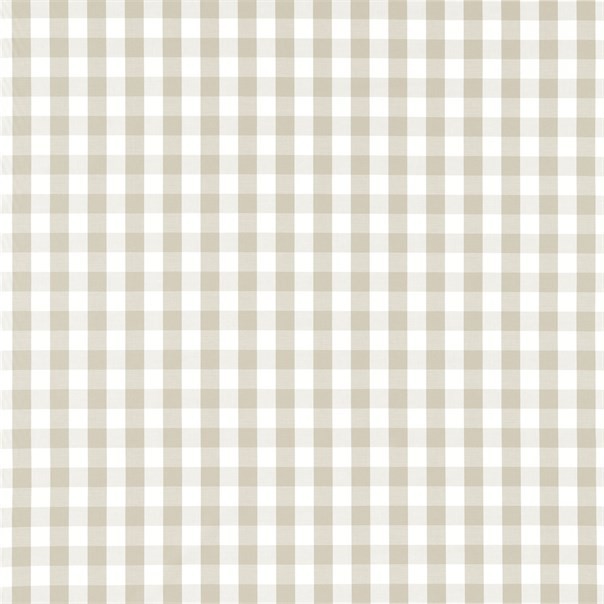 Mimi Check Taupe Fabric by Harlequin