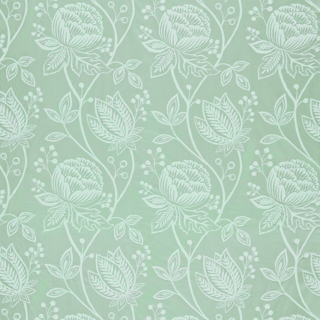 Mirabella Soft Mint Fabric by Harlequin
