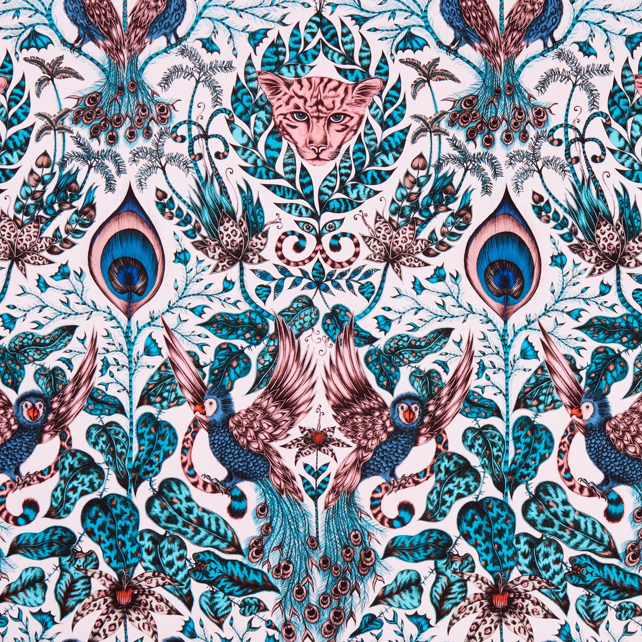 Amazon Pink Fabric by Emma J Shipley