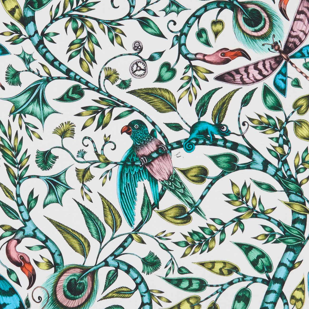 Rousseau Jungle Fabric by Emma J Shipley