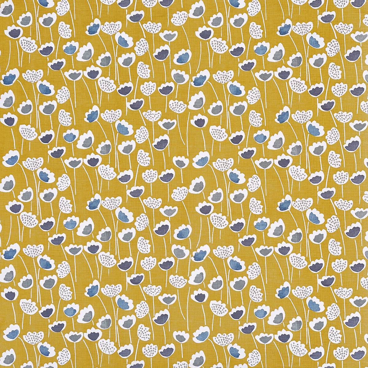 Clara Saffron Fabric by Prestigious Textiles