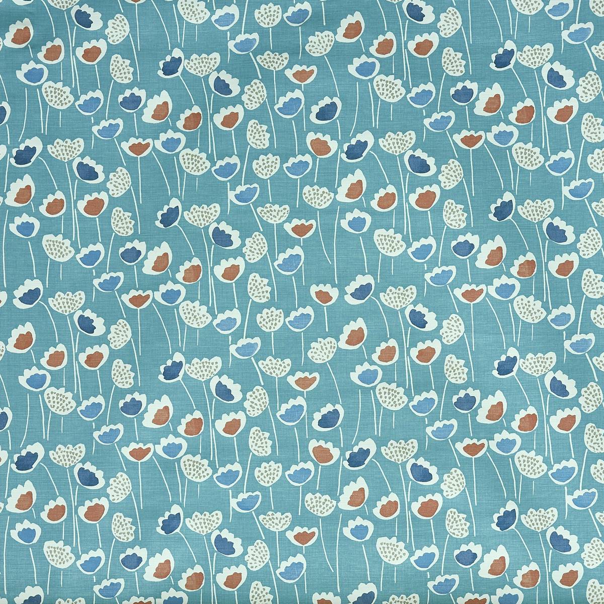 Clara South Pacific Fabric by Prestigious Textiles