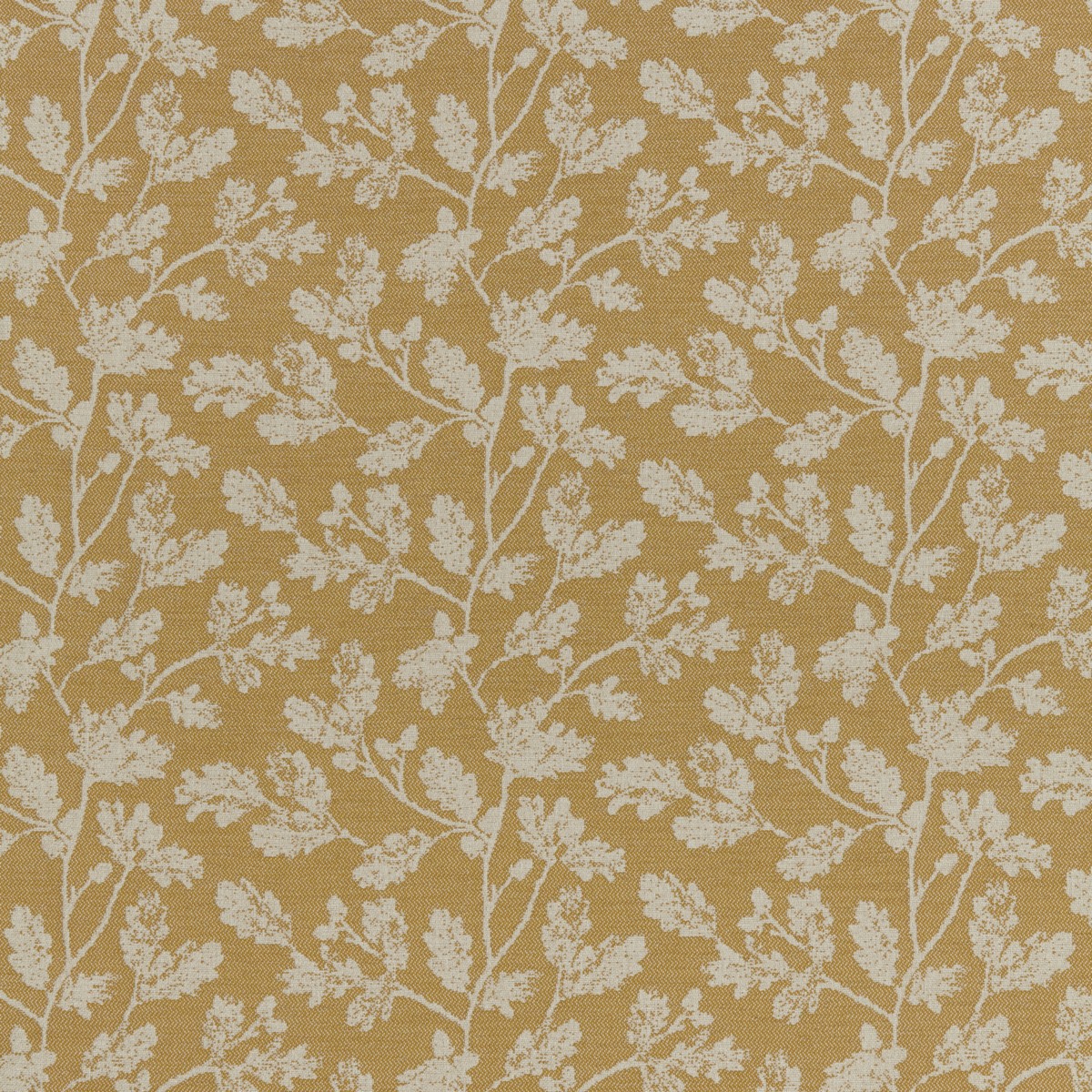 Acorn Mustard Fabric by iLiv