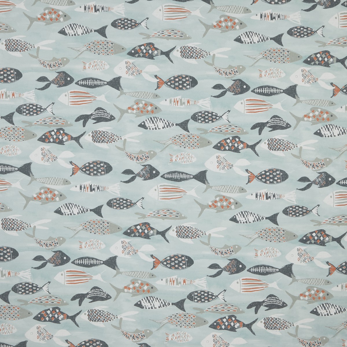 Shoal Aqua Fabric by iLiv