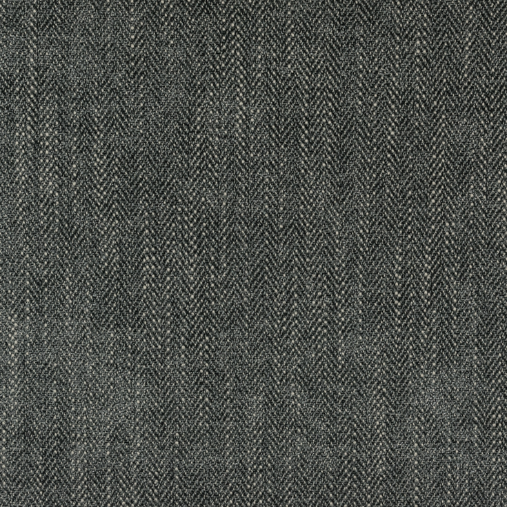 Cambridge Charcoal Fabric by Fibre Naturelle