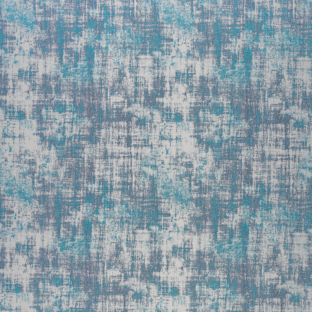 Miami Blue Atoll Fabric by Fibre Naturelle