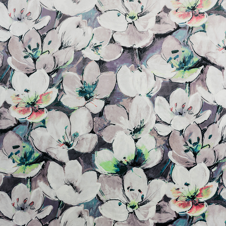 Tulipa Spring Beauty Fabric by Fibre Naturelle