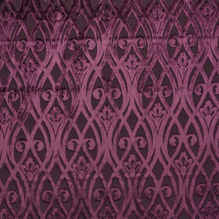 Sofia Violetto Fabric by Fibre Naturelle