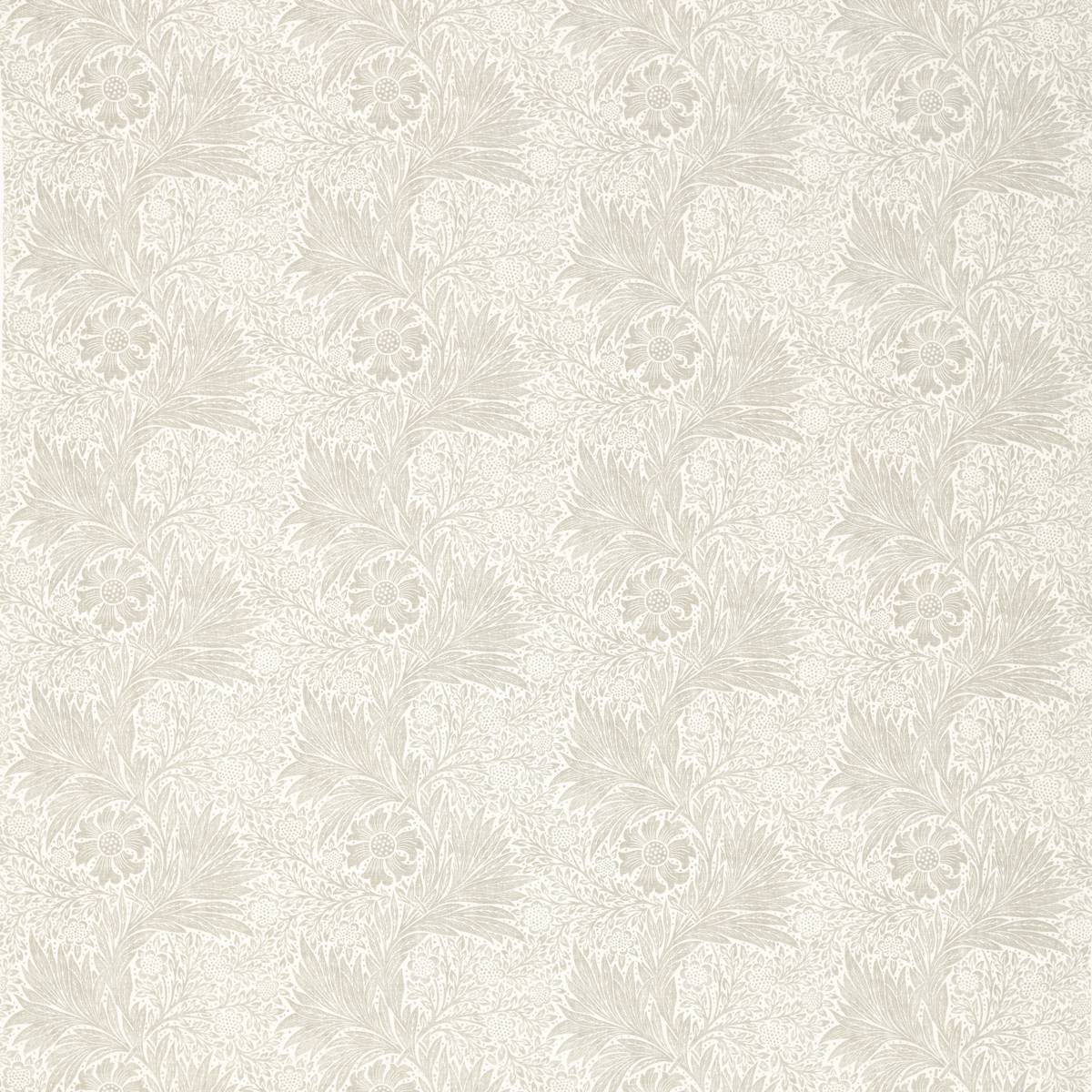Pure Marigold Print Lightish Grey Fabric by William Morris & Co.