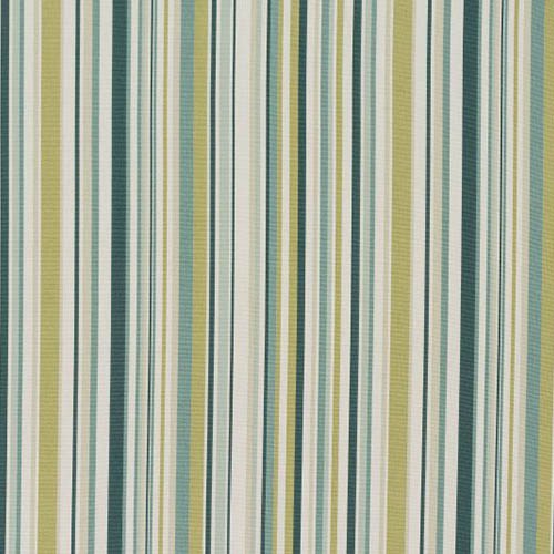 Goa Stripe Spruce Fabric by Fryetts