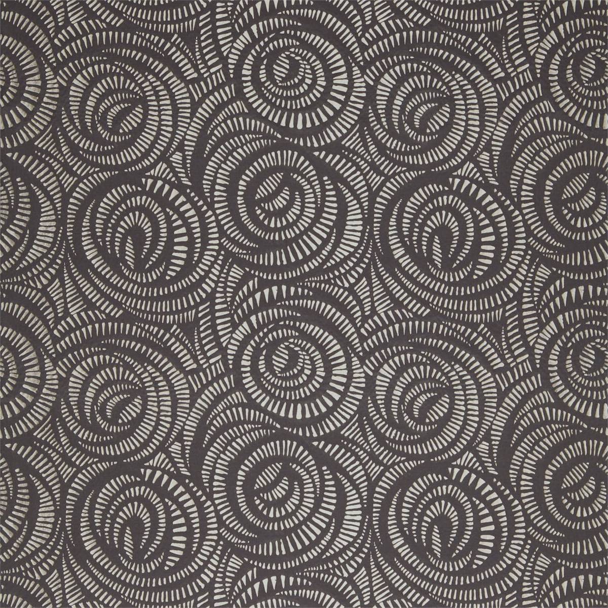 Fractal Charcoal Fabric by Harlequin