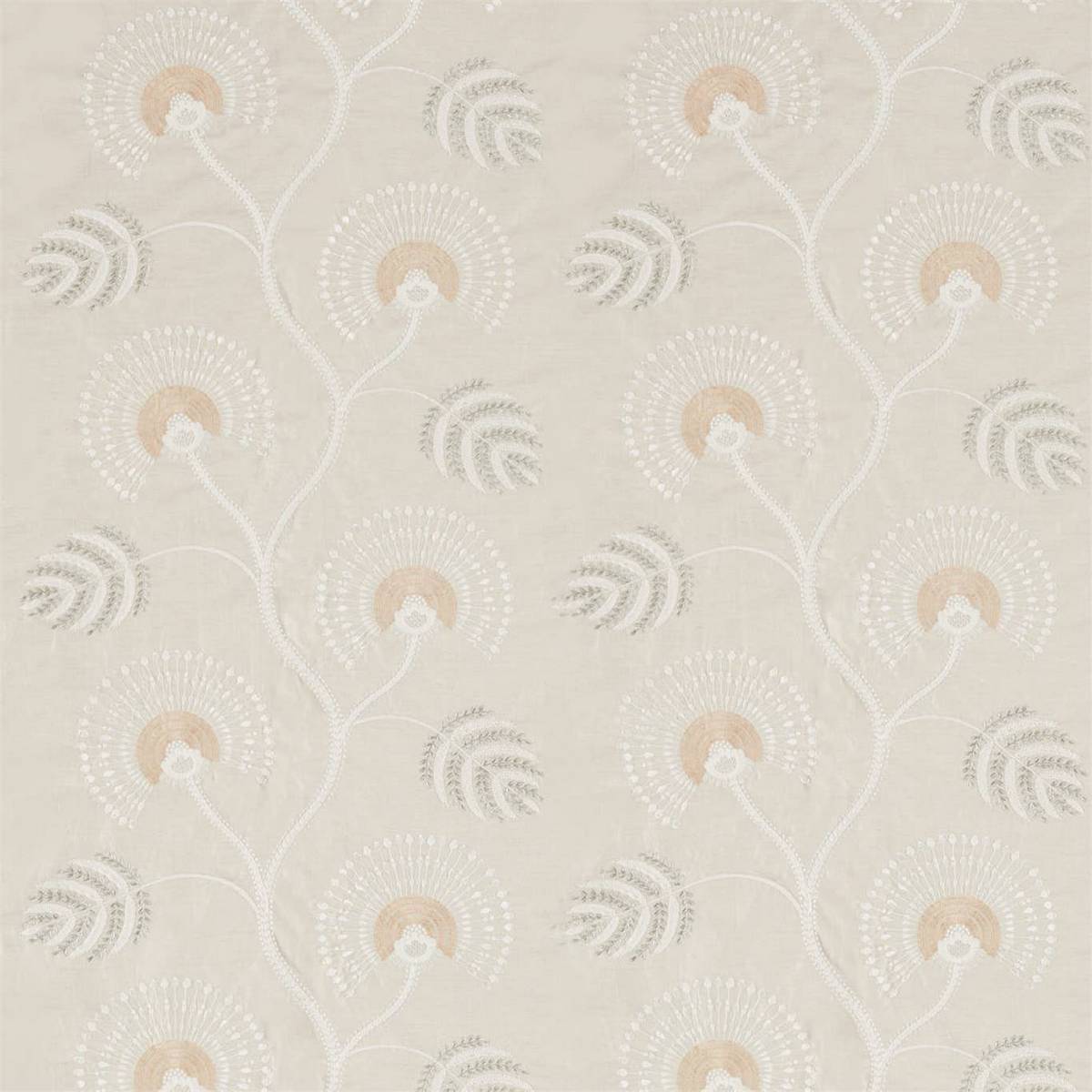 Louella Blush/Linen Fabric by Harlequin