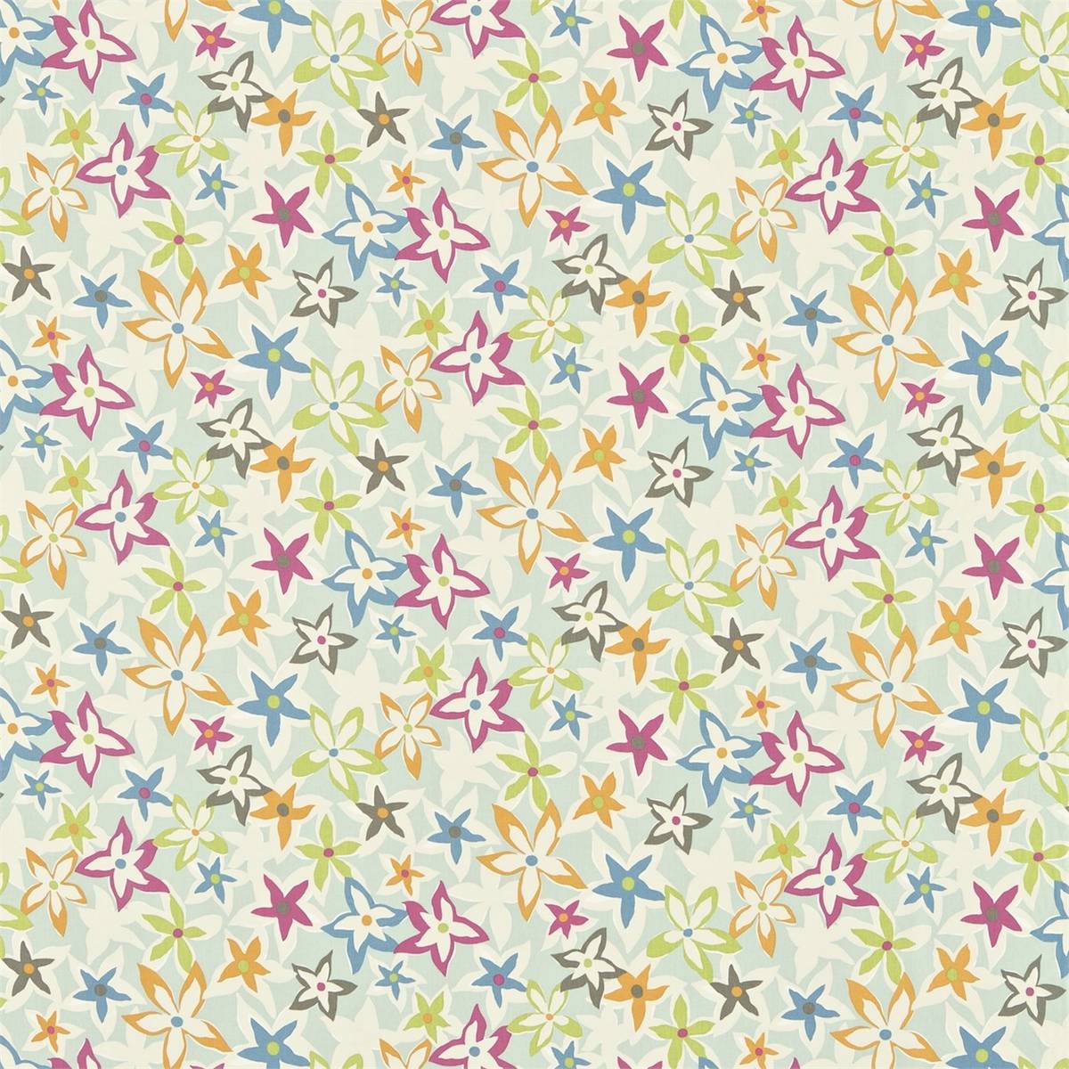 Starflowers Eggshell/Multi Fabric by Sanderson