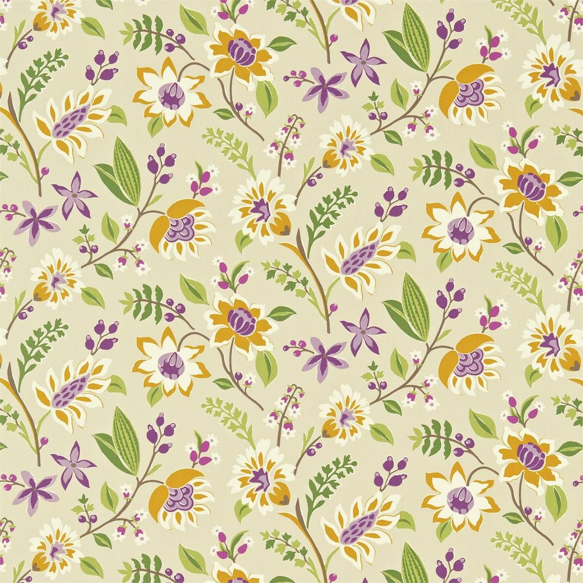 Myrtle Berry/Multi Fabric by Sanderson