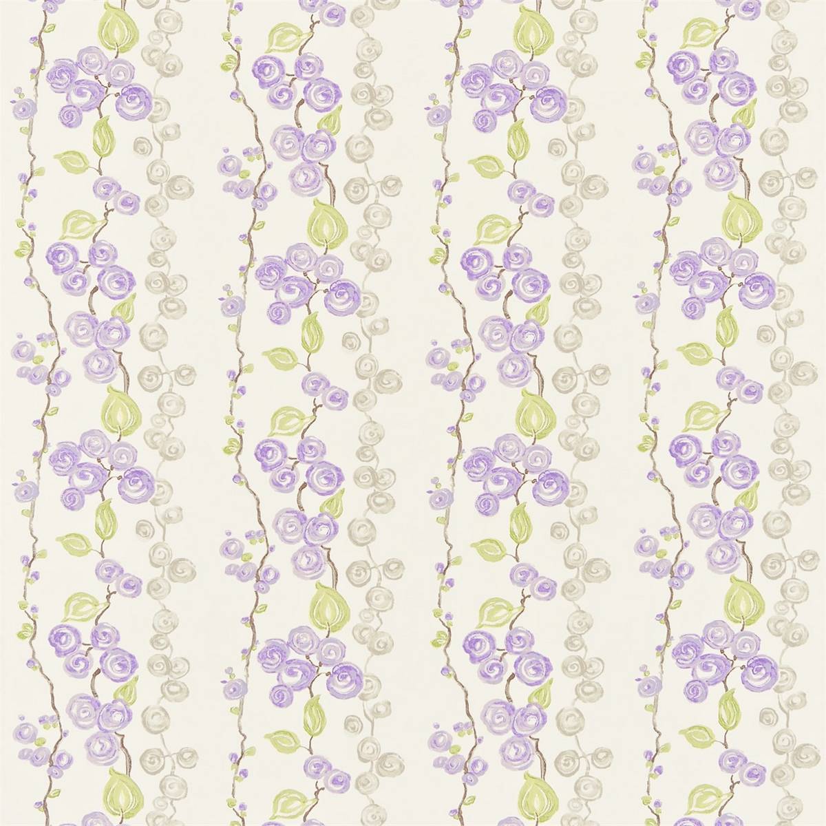 Olida Lavender/Linden Fabric by Sanderson