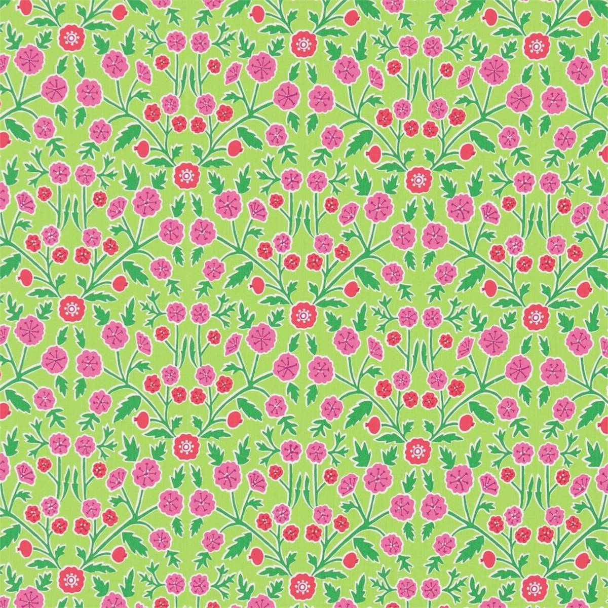 Candytuft Brights/Multi Fabric by Sanderson