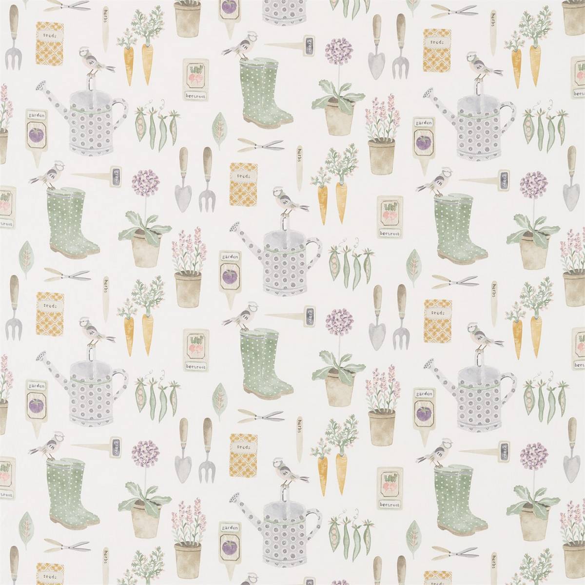 The Gardener Fig Fabric by Sanderson
