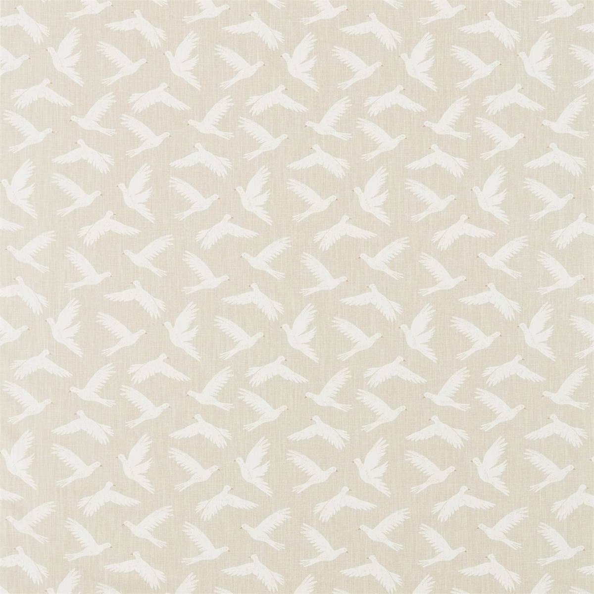 Paper Doves Linen Fabric by Sanderson