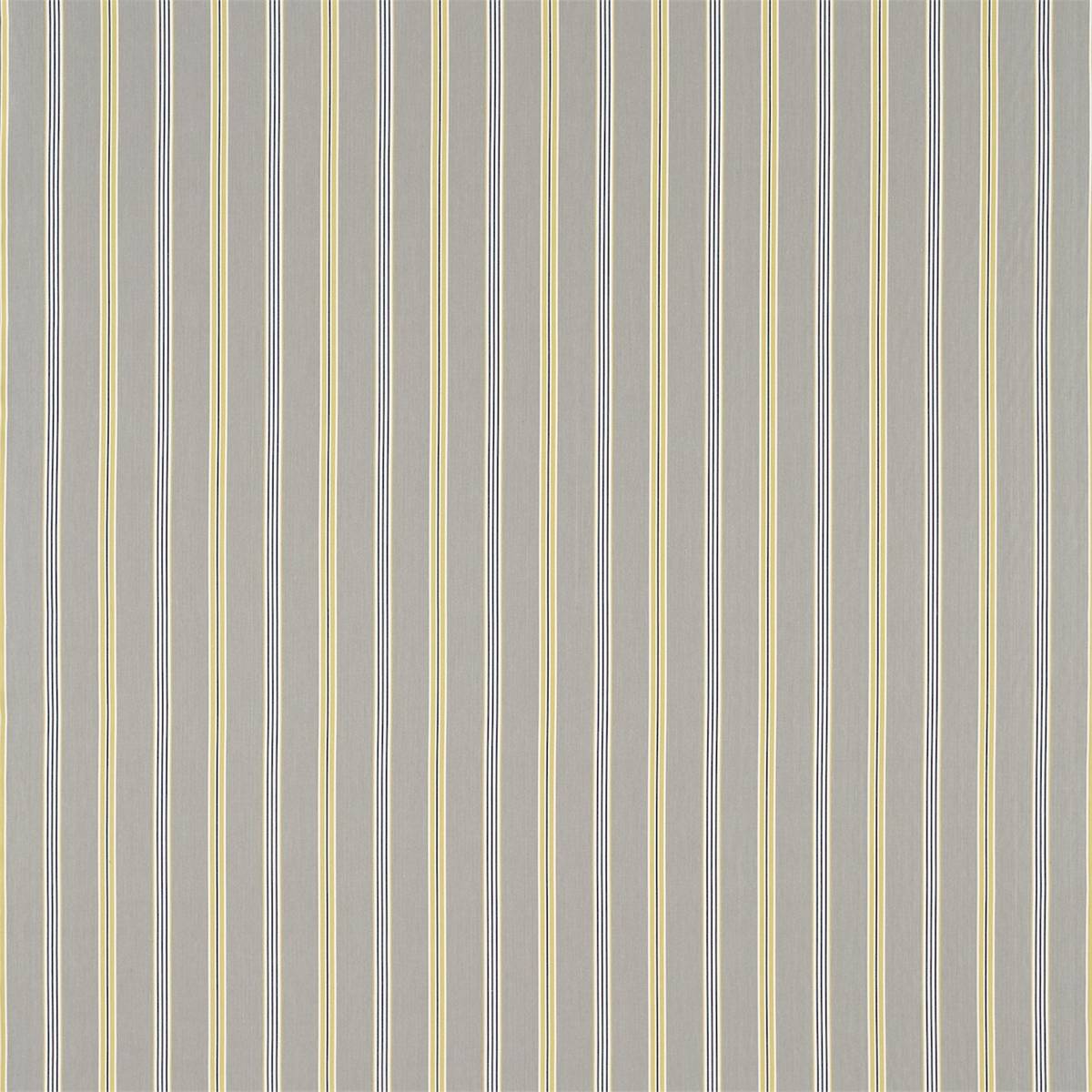 Brecon Dove/Yellow Fabric by Sanderson