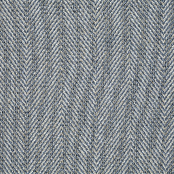 Chika Blue Fabric by Sanderson