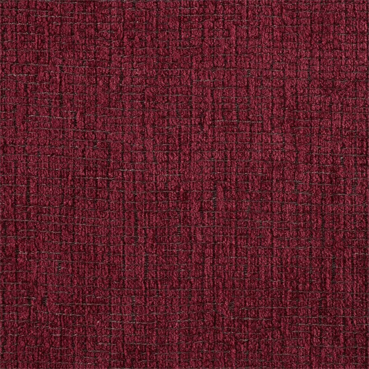 Tessella Claret Fabric by Sanderson