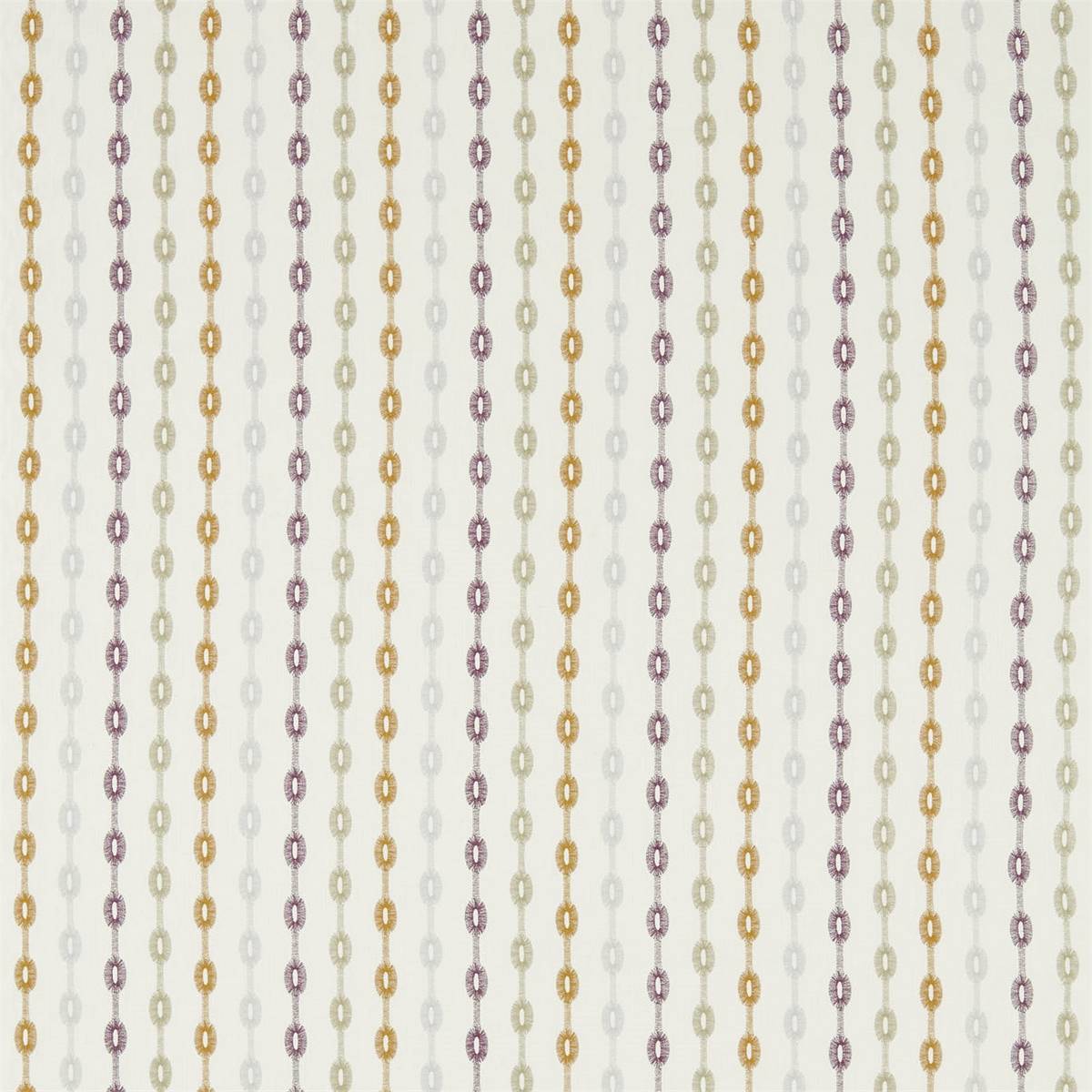 Shaker Stripe Fig/Olive Fabric by Sanderson