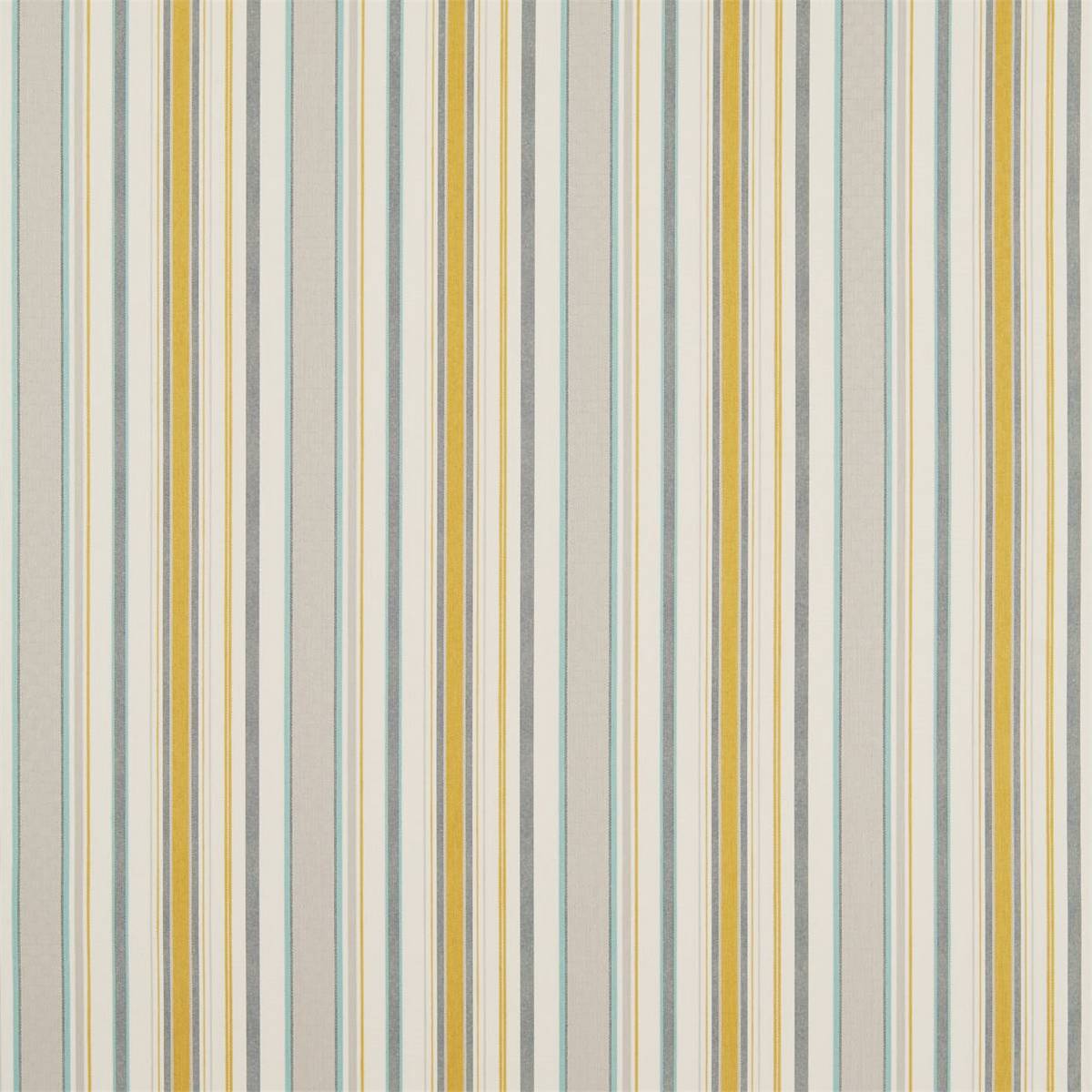 Dobby Stripe Dijon Fabric by Sanderson