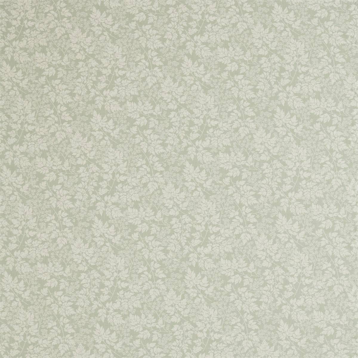 Spring Leaves Fennel Fabric by Sanderson