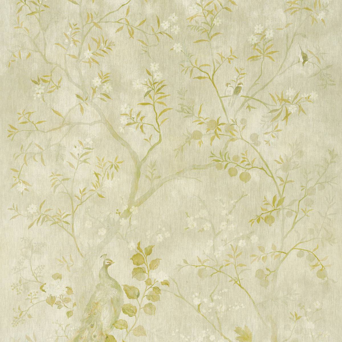 Rotherby Old Gold Fabric by Zoffany