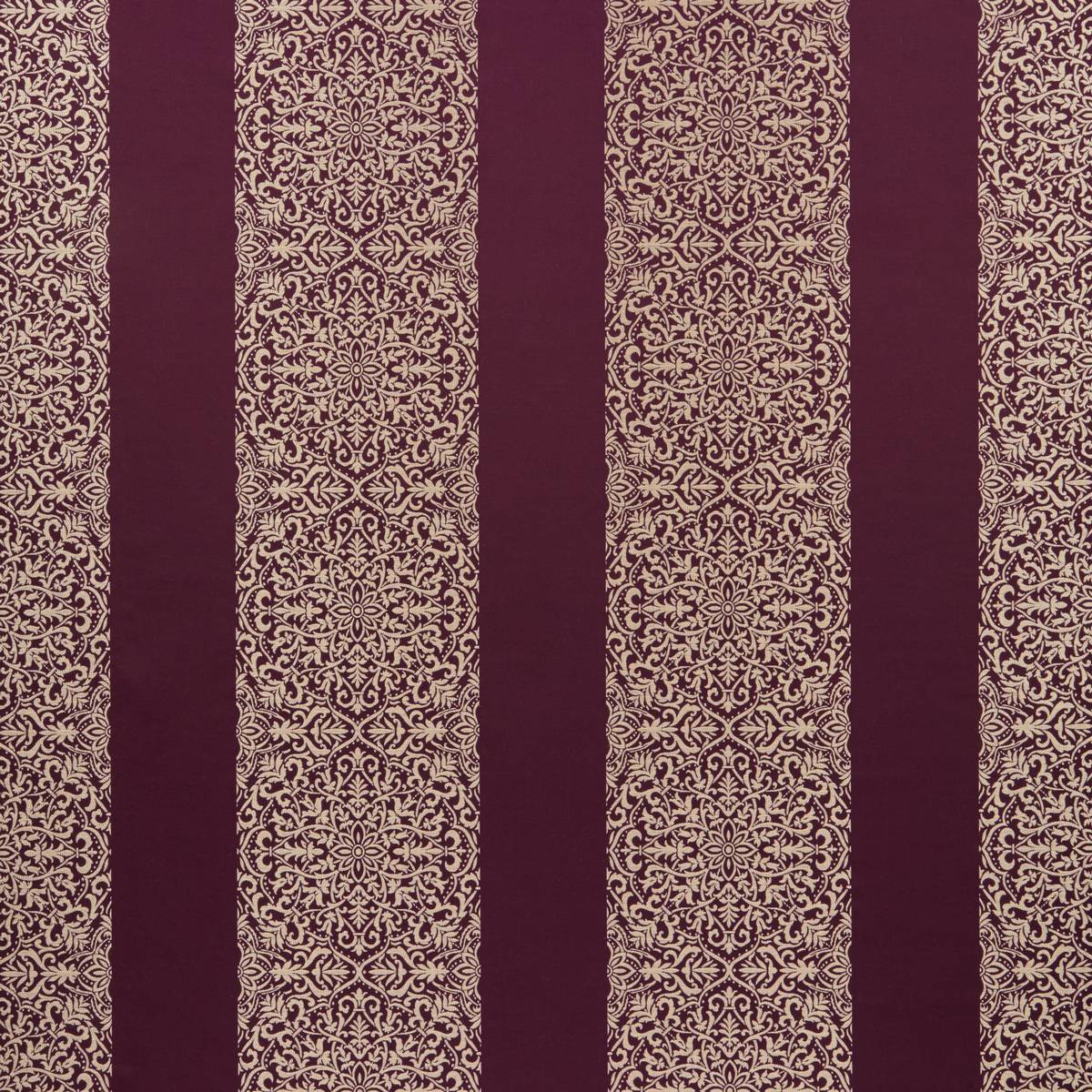 Brocade Stripe Amethyst Fabric by iLiv