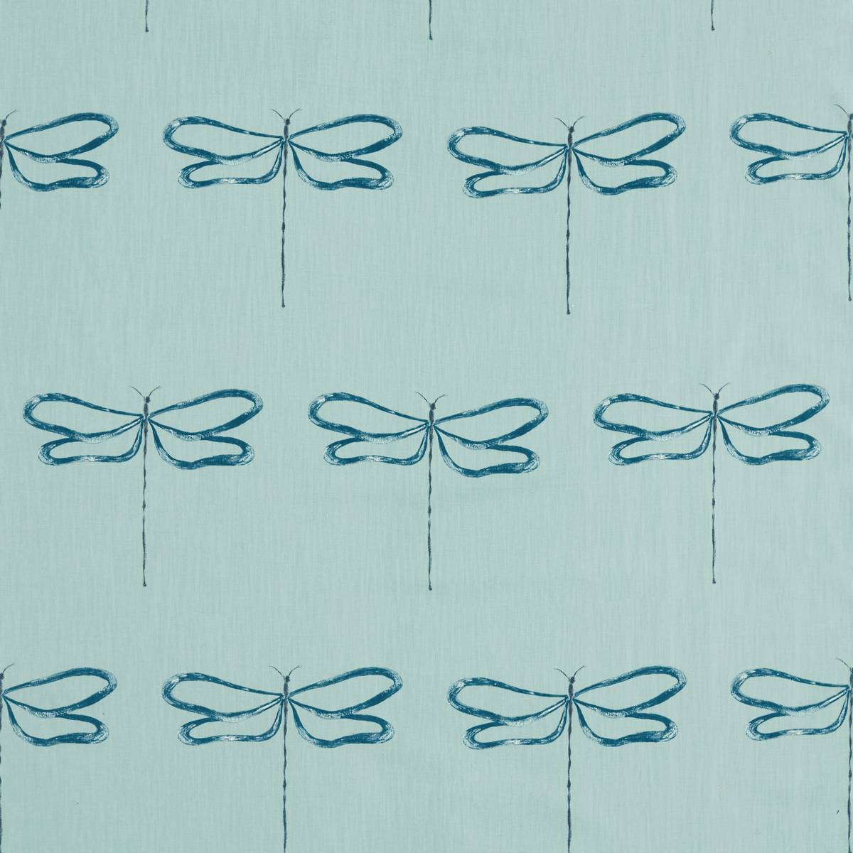 Dragonfly Marine Fabric by Scion