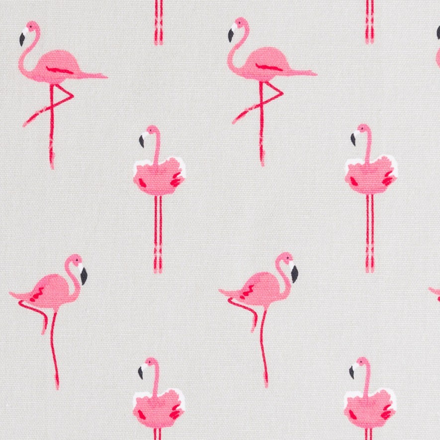 Flamingos Fabric by Sophie Allport