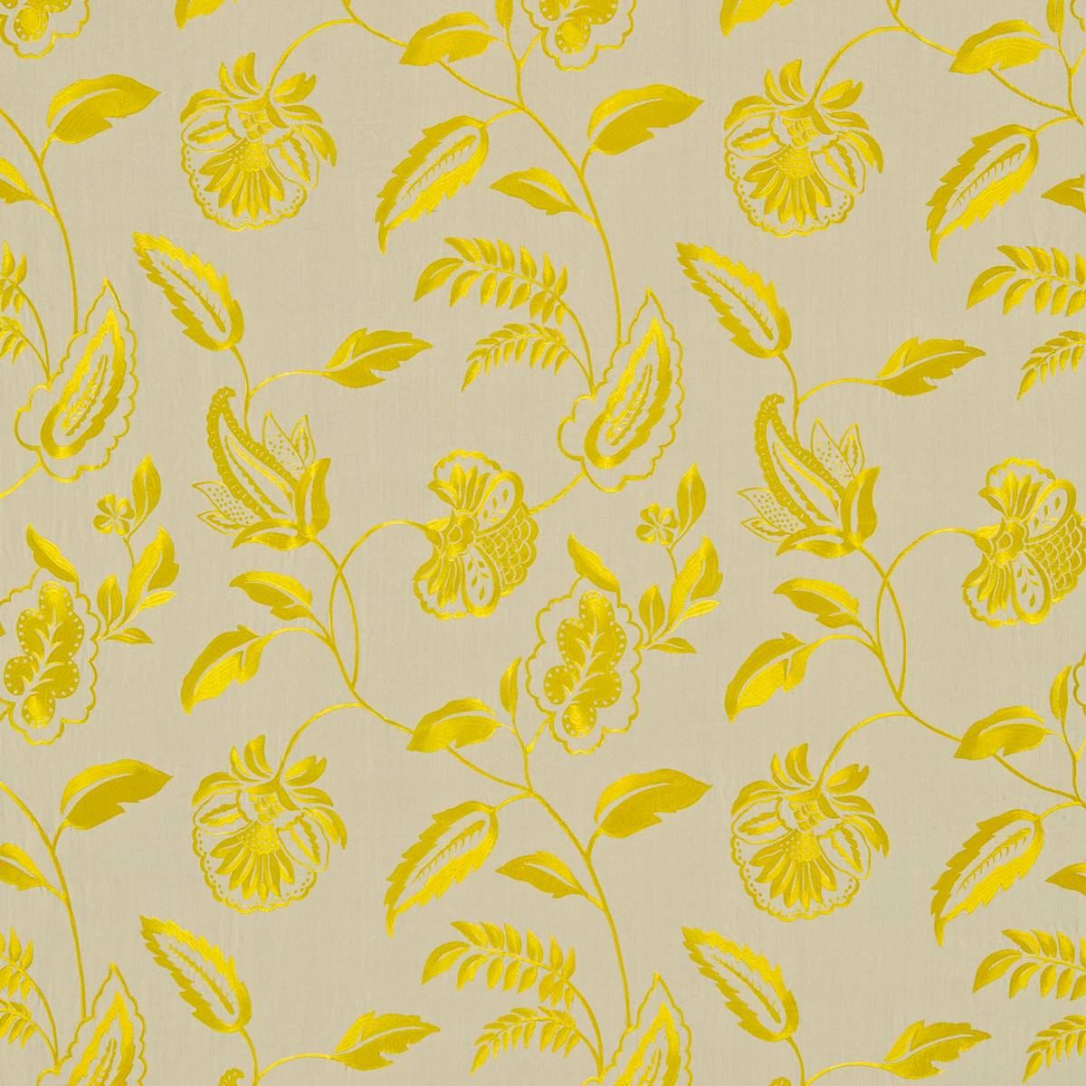 Elina Linen/Yellow Fabric by Zoffany
