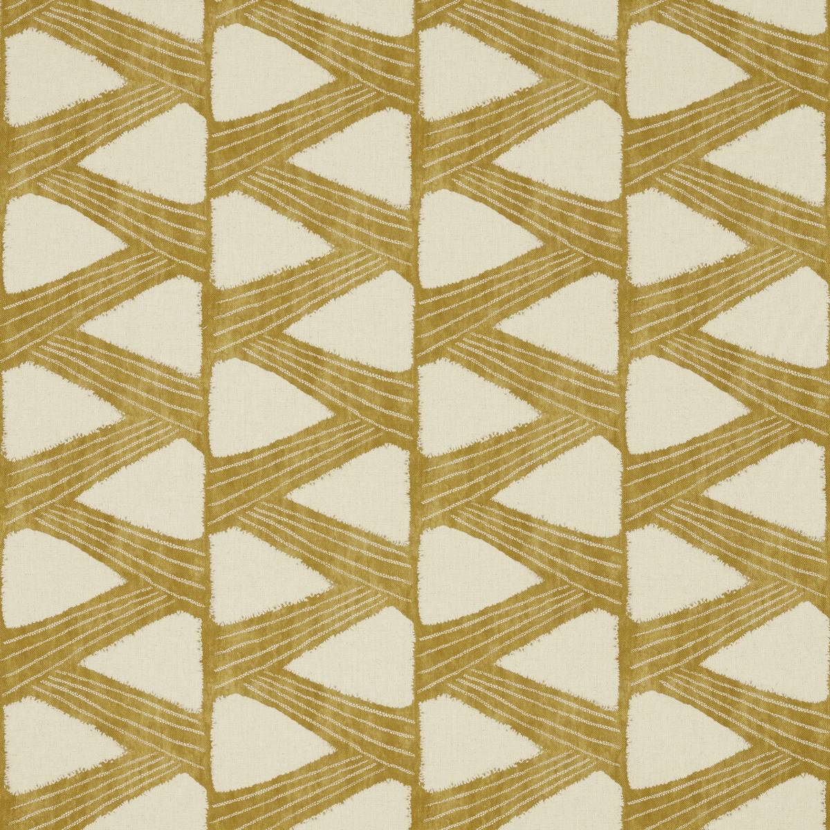 Kanoko Gold Fabric by Zoffany