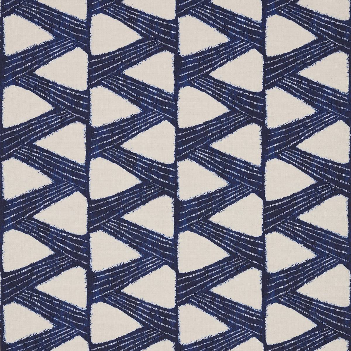 Kanoko Indigo Fabric by Zoffany