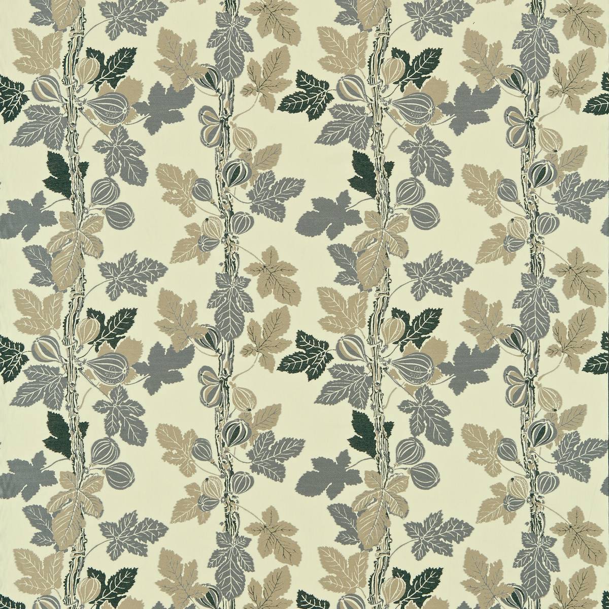 Fig Tree Blue/Taupe Fabric by Zoffany
