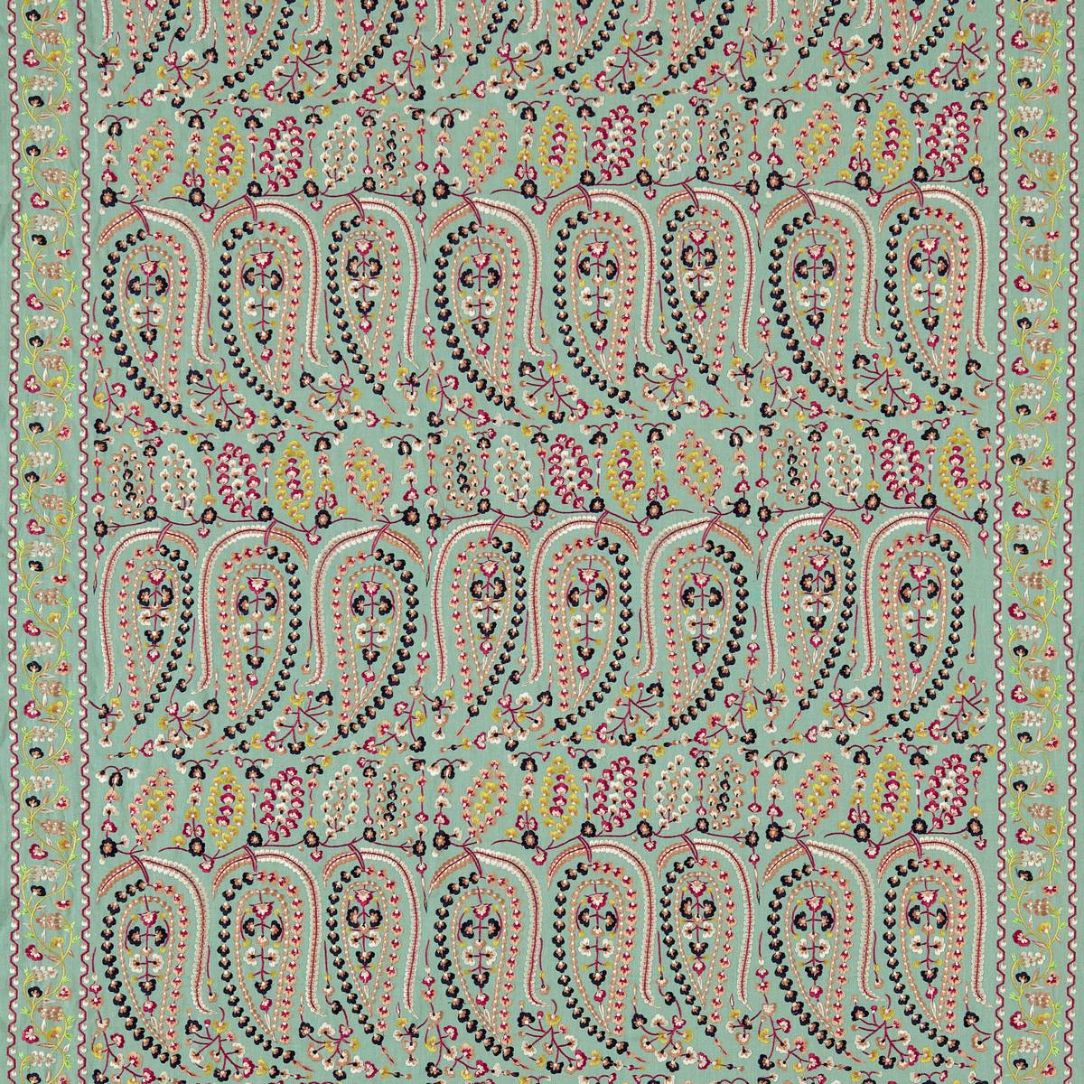 Jayshree Celadon/Multi Fabric by Zoffany