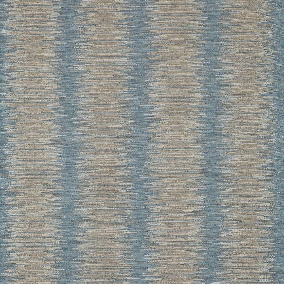 Chirala Soft Blue/Linen Fabric by Zoffany