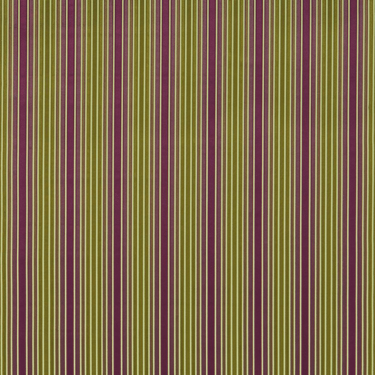 Brook Street Aubergine/Olive Fabric by Zoffany