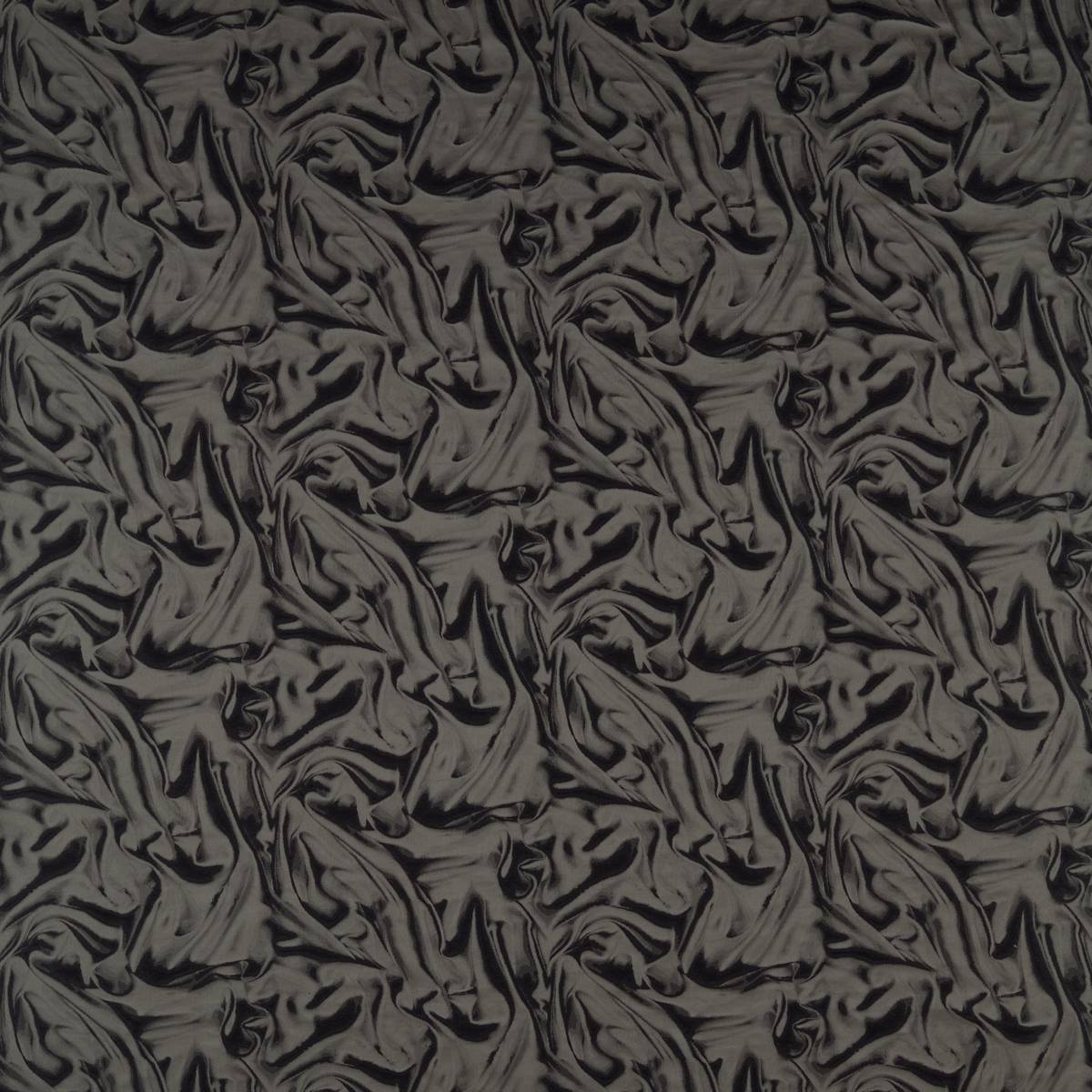 Rouche Anthracite Fabric by Zoffany
