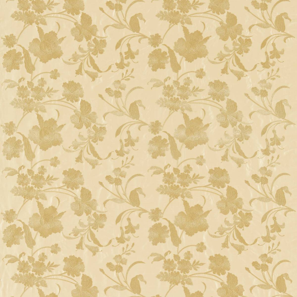 Cordonnet Embroidery Chalk Fabric by Zoffany