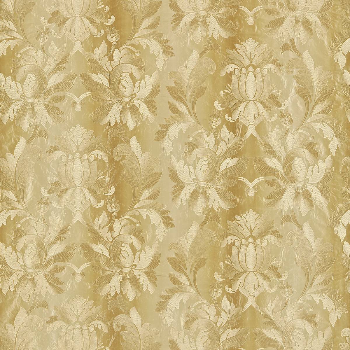 Tsarina Gold Fabric by Zoffany