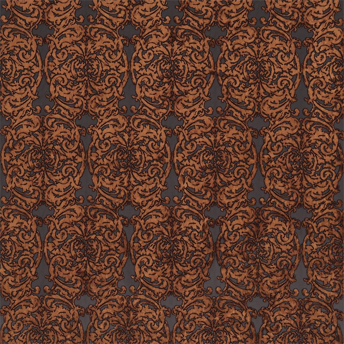 Tespi Fig/Copper Fabric by Zoffany